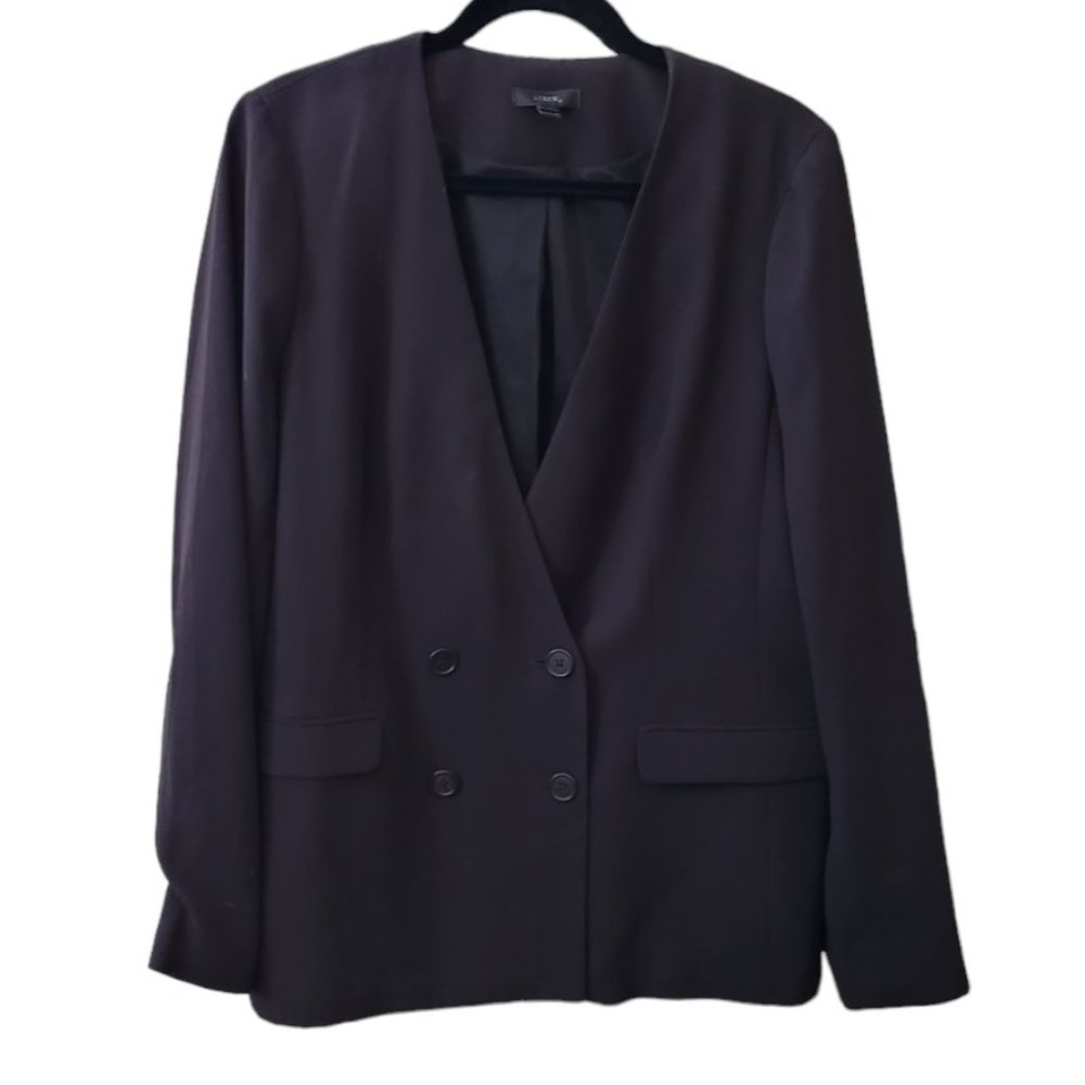 JCrew French Girl Blazer in 365 Crepe in Black